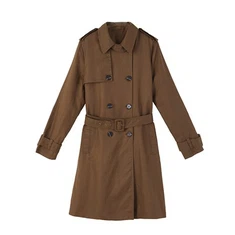 Moteriškas dvigubas paltas